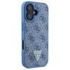 Guess GUHCP16SP4TDSCPB iPhone 16 6.1 niebieski/blue hardcase Leather Metal Logo Strass Crossbody